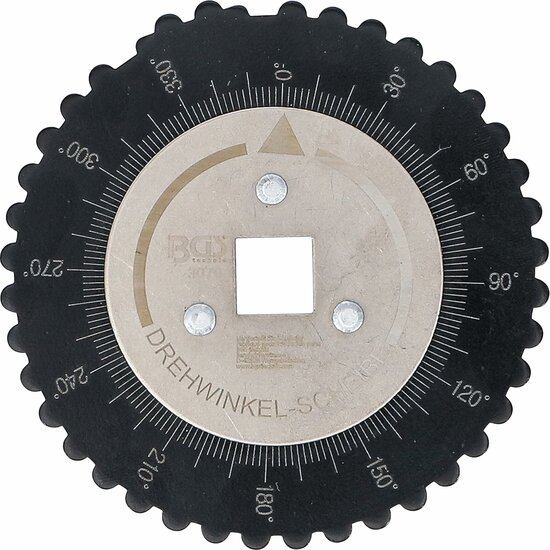draaihoekmeter voor hoekverdraaiing 1/2&quot; - gradenmeter 360 graden -  hoekverdraaiingsmeter 