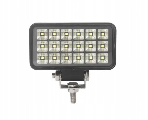 led werklamp met schakelaar 18x led 27w - werklamp - bouwlamp - werklicht - lamp - ledlamp