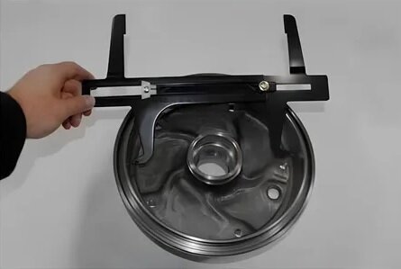 remtrommel schuifmaat - remtrommel slijtagemeter - remtrommelmeter - satra