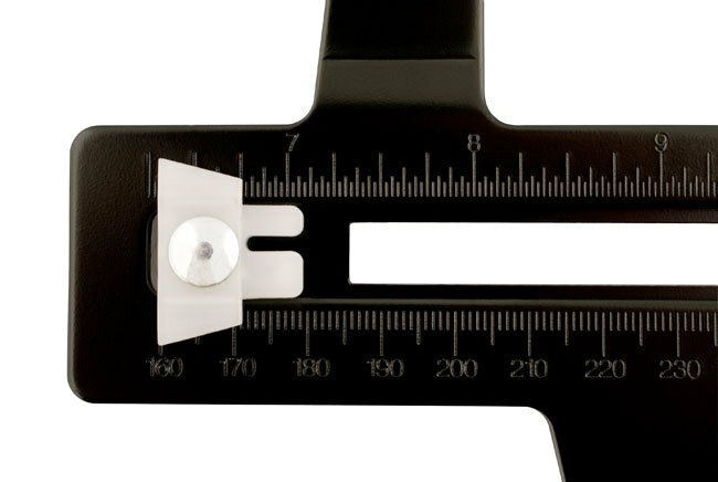 remtrommel schuifmaat - remtrommel slijtagemeter - remtrommelmeter - satra