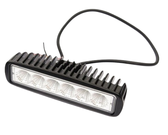 led werklamp 6x led 18w 12/24v - bouwlamp - werklamp - werklicht - ledlamp - lamp