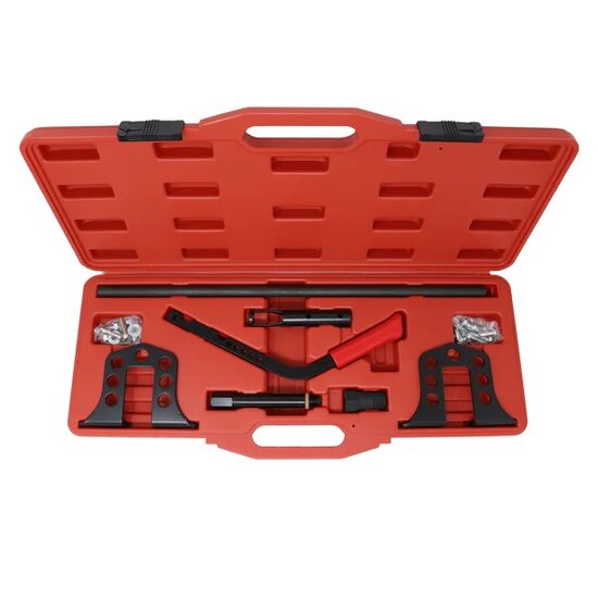 klepveer demontage set - 8 delig - kleppentang - klepveertang - kleppen tang