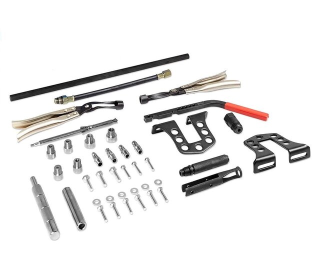 klepveer demontage en montage set pneumatisch - klepveertang - kleppentang