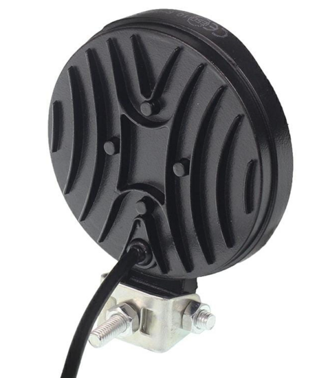 ronde led werklamp 9x mini led 10 tot 36v - werklamp - ledlamp - werklicht - bouwlamp - lamp