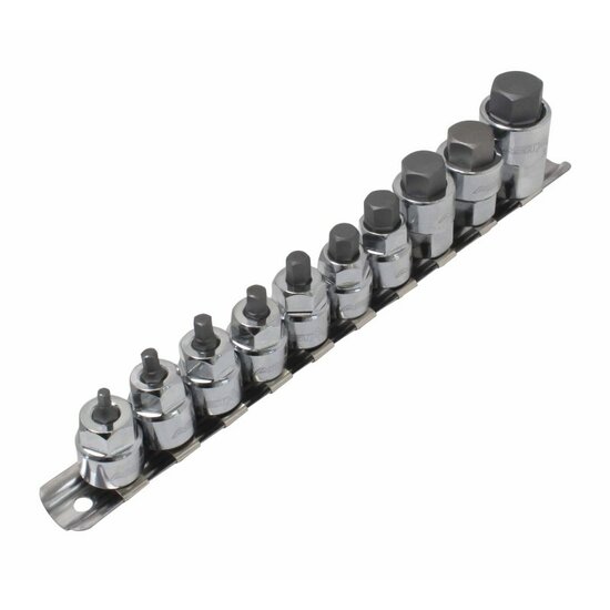 engelse inbus doppen set - inbus doppen 10 delig - inbusdop - inbusbit dop - asta