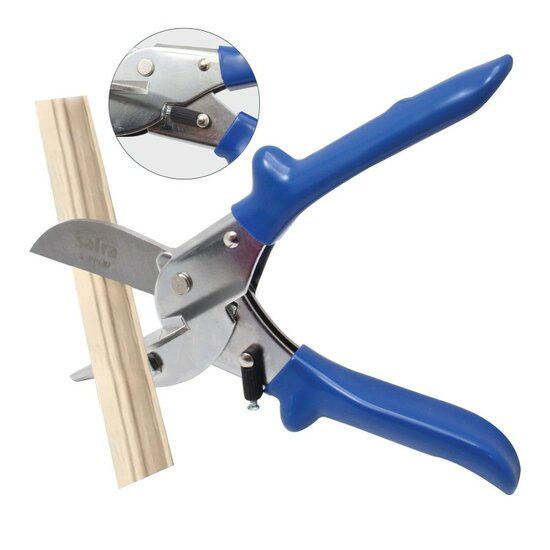 verstekschaar set 6 delig - plintenschaar - laminaatknipper - laminaatschaar - satra