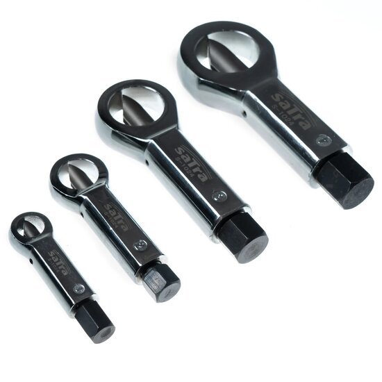 moersplitter 4 delig - moeren splijter - moerensplitter - moerbreker - satra