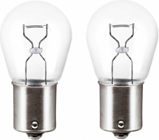 autolamp 12 volt 21w ba15s 2st - lamp - autolamp - gloeilamp - autoverlichting