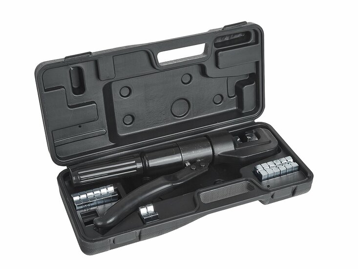 hydraulische kabelkrimptang 6t 4-70mm2 - krimptang - tang - perstang - geko