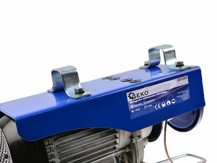 elektrische lier 400/800kg 230 volt - takel - elektrische takel - geko