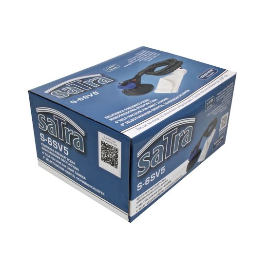 pneumatische schuurmachine - 150 mm - luchtschuurmachine - satra