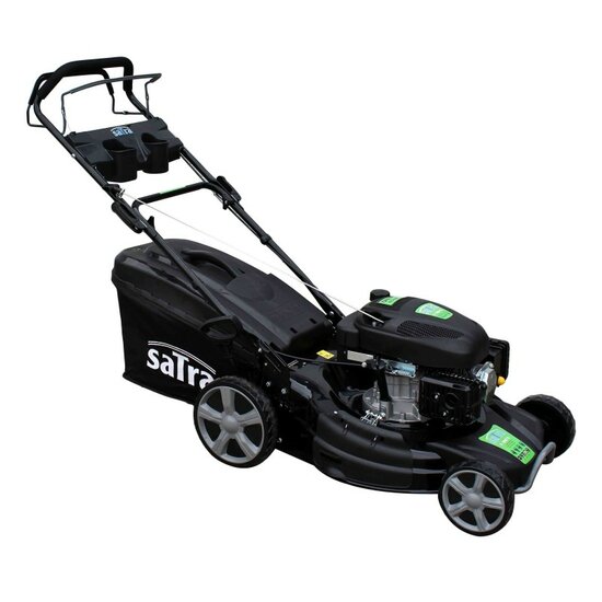 grasmaaier op brandstof 4.35 pk - benzine grasmaaier - maaimachine - maaier - satra