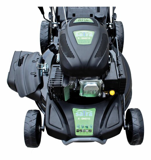 grasmaaier op brandstof 4.35 pk - benzine grasmaaier - maaimachine - maaier - satra