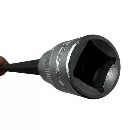 M12 1/2 duims splinedop - 800mm lang fijne vertanding - veeltand uitwendig - 12 tand dop - asta