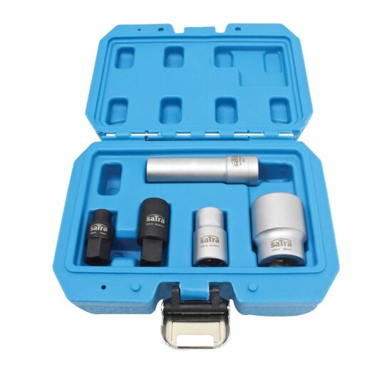 bosch diesel injectiepomp doppen set - 5 delig - brandstofpomp dop - satra