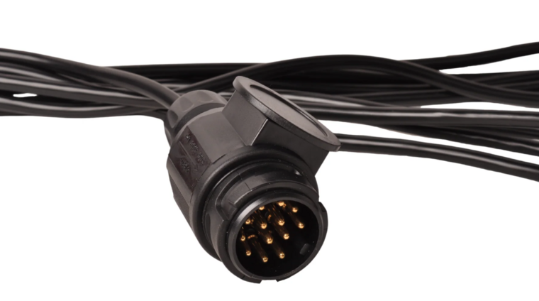 led verlichtingsbalk 7 polig 9m kabel - aanhanger verlichting - verlichting - achterlicht