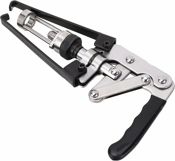 klepveertang - klepveer demontage - kleppentang - klep veer tang - universeel voor ohc, ohv en cvh motoren - klepveer tang