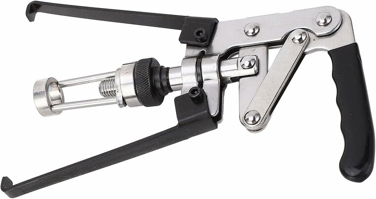 klepveertang - klepveer demontage - kleppentang - klep veer tang - universeel voor ohc, ohv en cvh motoren - klepveer tang