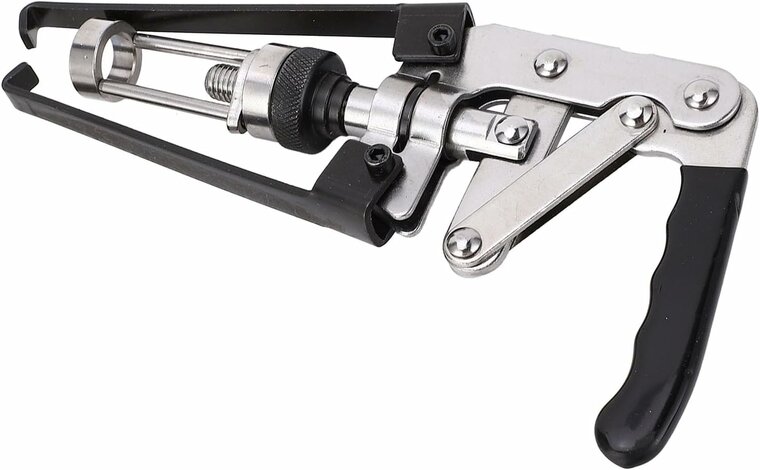 klepveertang - klepveer demontage - kleppentang - klep veer tang - universeel voor ohc, ohv en cvh motoren - klepveer tang