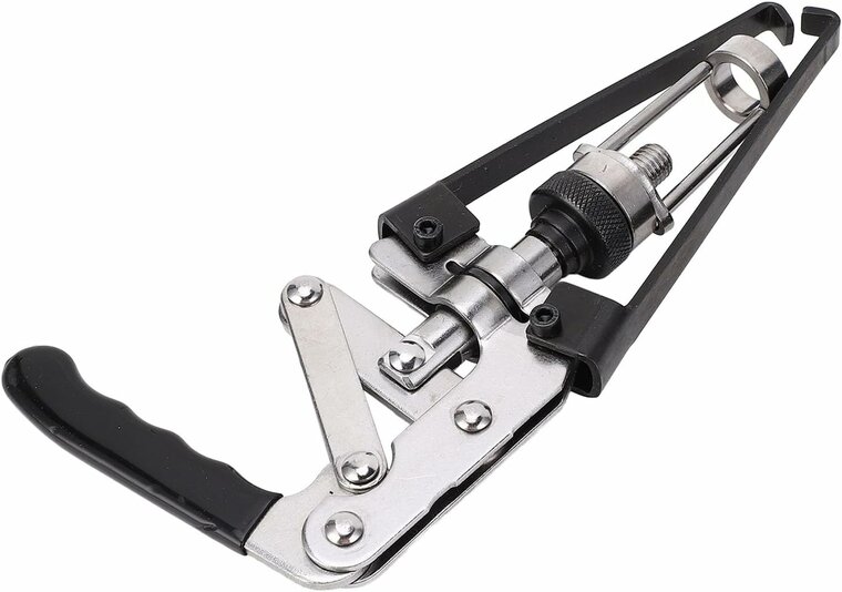 klepveertang - klepveer demontage - kleppentang - klep veer tang - universeel voor ohc, ohv en cvh motoren - klepveer tang