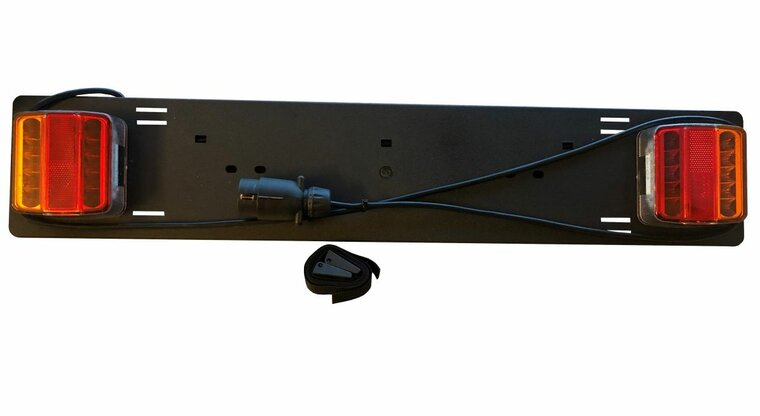 led verlichtingsbalk 7 polig 1,5m kabel - aanhanger verlichting - verlichting - achterlicht