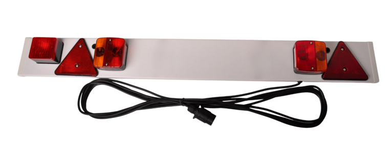 verlichtingsbalk 7 polig 9m kabel - verlichting - verlichting set - aanhanger verlichting 