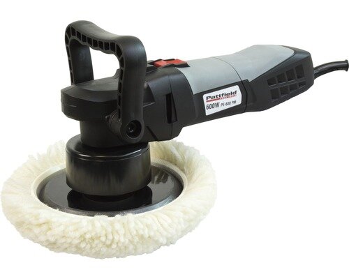 polijspad - poetspad - wollen poets pad - 180 mm poets pad met klitterband