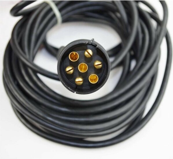  verlichting set magnetisch 7 polig 7,5m kabel - verlichting - aanhanger verlichting - achterlamp