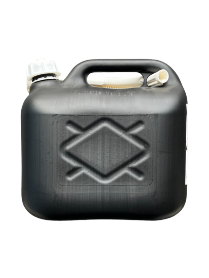 jerrycan 5 liter inhoud - flexibele tuit - kunststof benzinekan - brandstofkan - vloeistof kan