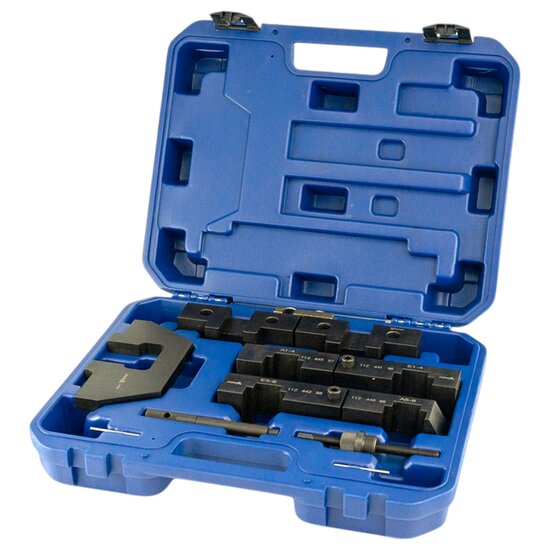 bmw tmingset - m40 - m42 - m50 - m60 - m62 - m70 - nokkenas uitlijngereedschap set - asta