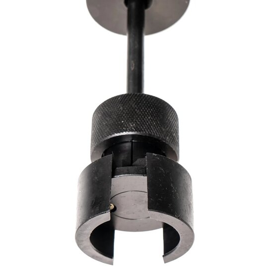 Verwijderen van de balansas met behulp van een glijhamer bij 4-cilinder 1.8 en 2.0 TSI/TFSI distributieketting aangedreven benz