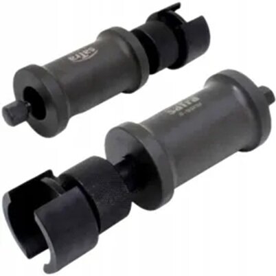 Verwijderen van de balansas met behulp van een glijhamer bij 4-cilinder 1.8 en 2.0 TSI/TFSI distributieketting aangedreven benz