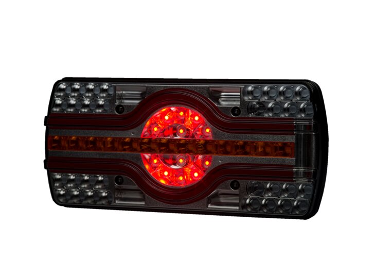 multifunctionele led achterlicht links - 12/24 volt - achterlamp - achterlicht - aanhanger achterlicht