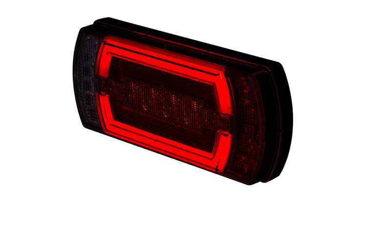 universele led achterlicht - 12/24 volt - achterlamp - achterlicht - aanhanger achterlicht - horpol