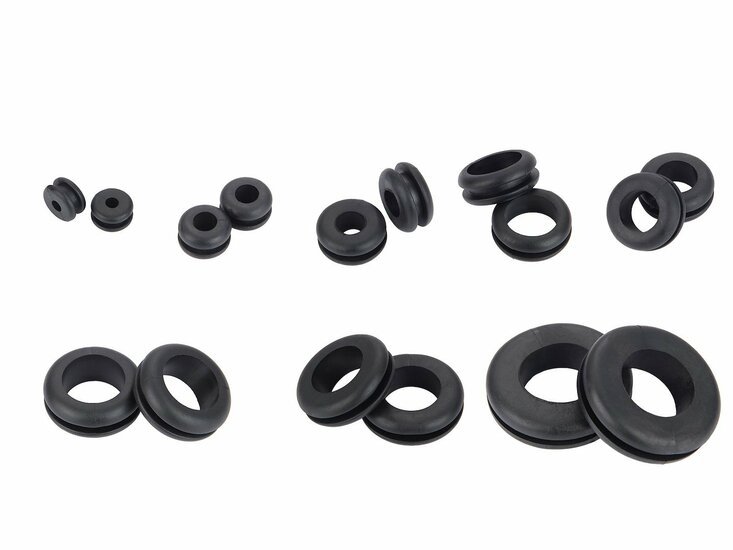 180 delig doorvoertules set - oogjespons - zeilogen - geko