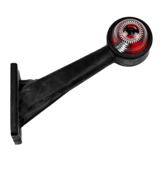 breedtelamp 190mm schuin - aanhanger zijlamp - zijlicht - breedtelicht - contourlamp