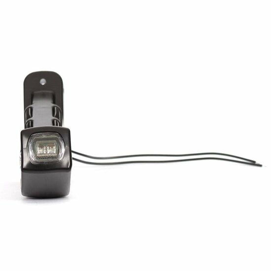 led breedtelamp haaks rechts 180mm 4x led - aanhanger zijlamp - zijlicht - breedtelicht