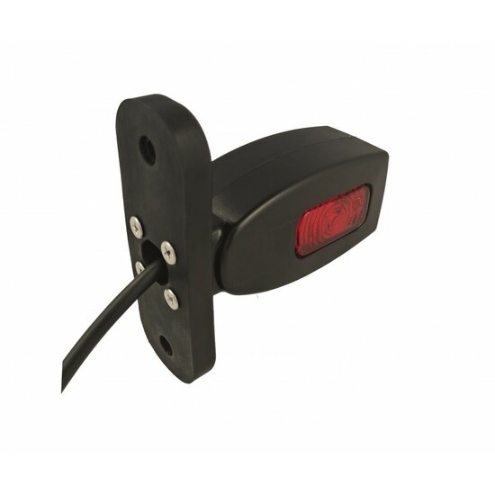 led breedtelamp 100mm 3x led - aanhanger zijlamp - zijlicht - breedtelicht