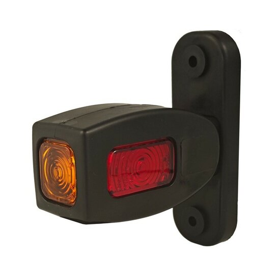 led breedtelamp 100mm 3x led - aanhanger zijlamp - zijlicht - breedtelicht