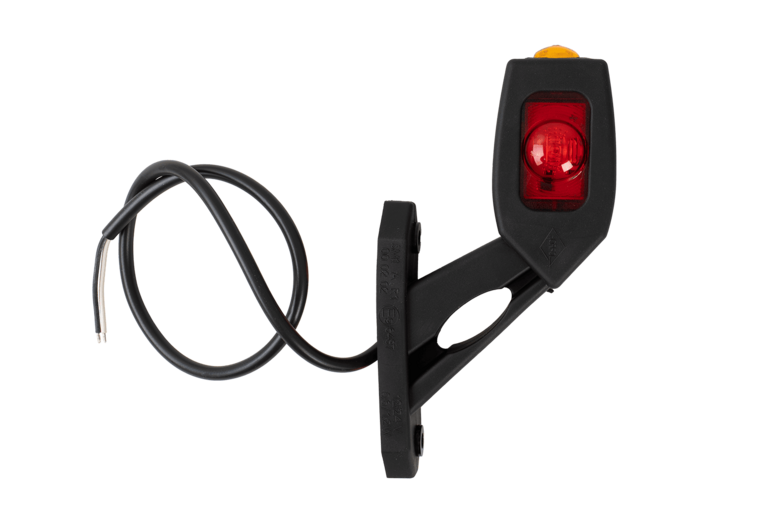 led breedtelamp links 90mm 3x led - aanhanger zijlamp - zijlicht - breedtelicht