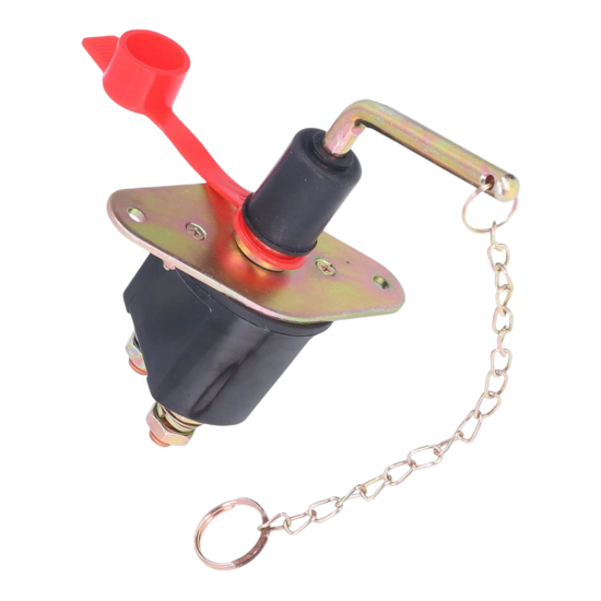 hoofdstroomschakelaar - accu schakelaar - 500 amp&egrave;re - massa schakelaar - hoofdstroom schakelaar