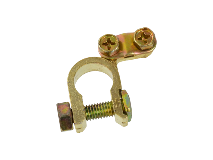 accupool klem set - accuklem (-) (+) - 2 delig - accu polen klem - accu klemset - geko