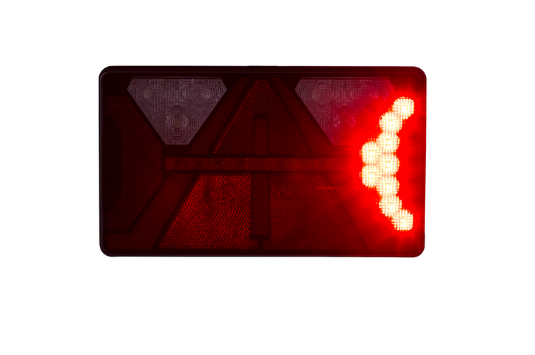 led achterlicht rechts - 12/24 volt - achterlicht strada - achterlamp - aanhanger achterlicht - horpol
