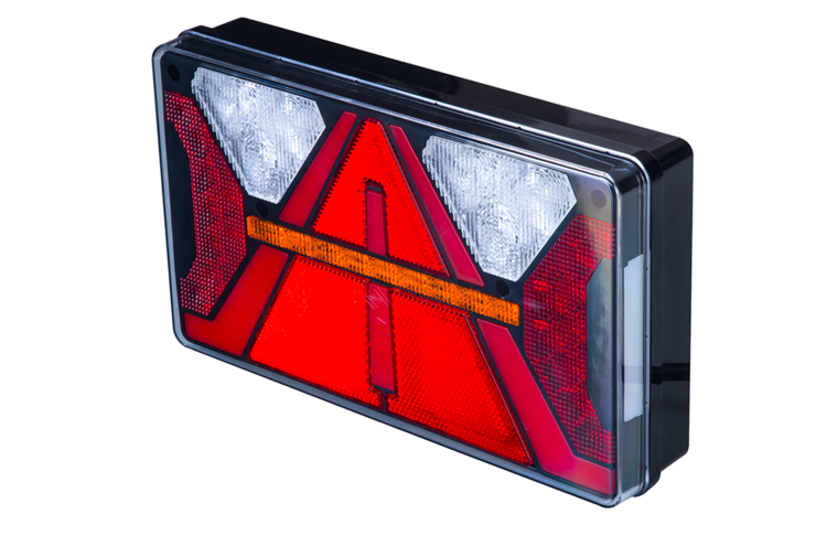 led achterlicht links - 12/24 volt - achterlicht strada - achterlamp - aanhanger achterlicht - horpol