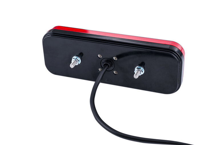 universele led achterlicht - 12/24 volt - achterlicht 12 leds - achterlamp - aanhanger achterlicht - horpol