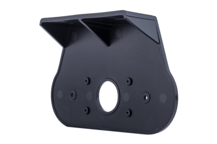 zijmarkeringslamp met houder wit - 12/24 volt - markeringlamp - positielamp - horpol