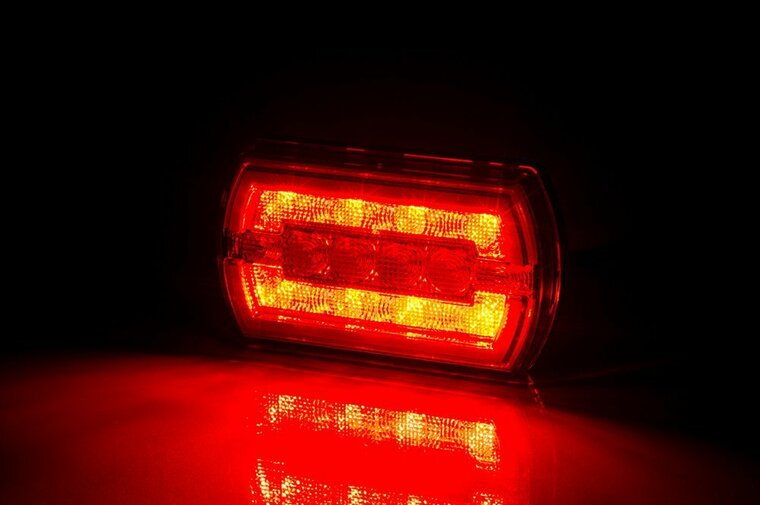 universele led achterlicht - 12/24 volt - cleo achterlicht - achterlamp - aanhanger achterlicht - horpol