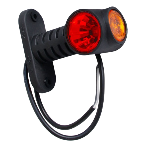 led breedtelamp 120mm 4x led - aanhanger zijlamp - zijlicht - breedtelicht