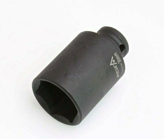 krachtdop lang 36 mm - 1/2 duims aansluiting - slagdop - impact dop - rateldop - dop - asta