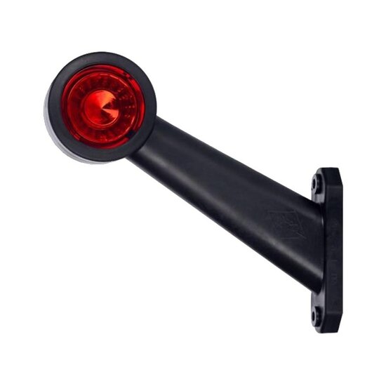 led breedtelamp links 170mm 2x led - aanhanger zijlamp - zijlicht - breedtelicht